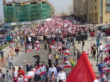 Beirut demonstration against Syrian occupation